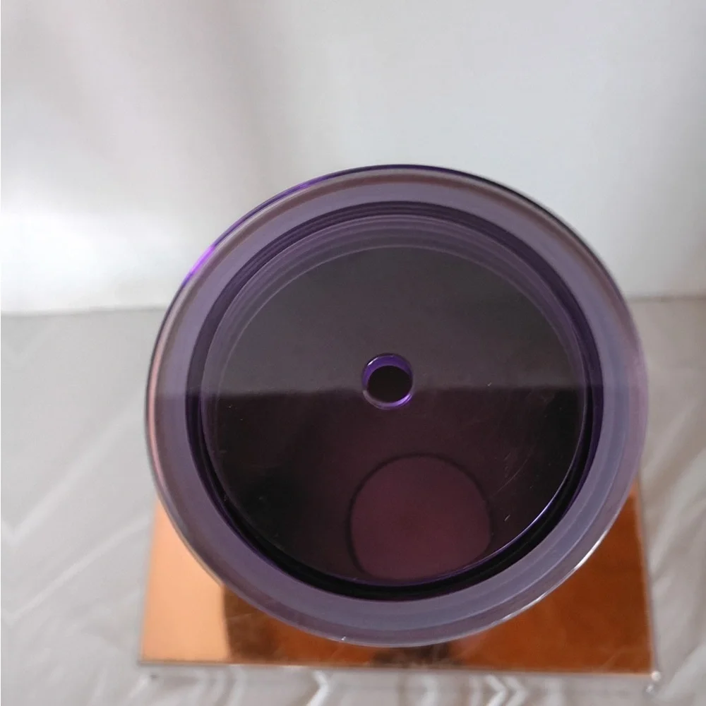 Starbucks Metallic Gradient Tumbler 24oz Purple Blue Green Insulated Travel Cup